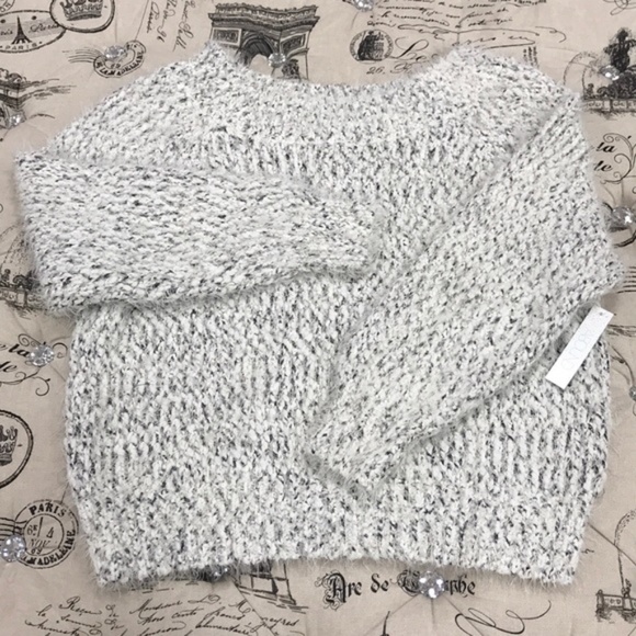 Abound Crew Neck Cozy Sparkle Knit Sweater - Picture 3 of 6